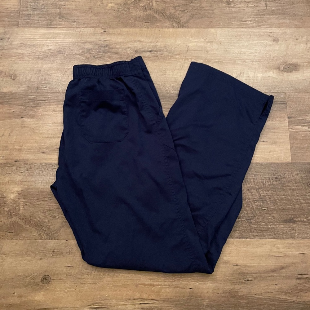 Size S navy grey’s anatomy scrub pants